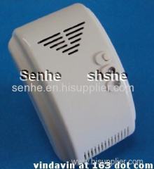 Independent/standalone AC85-265V LPG LNG Gas Detector with relay N.O/N.C shut off gas valve