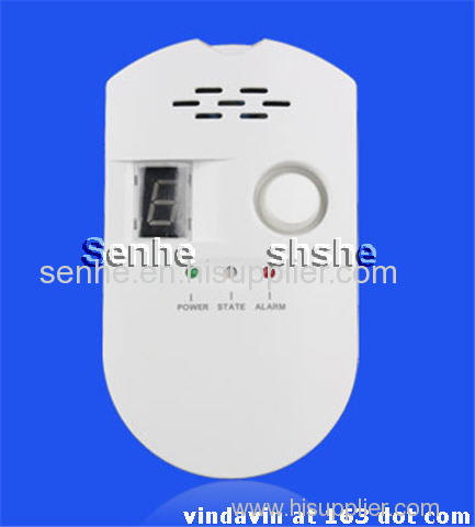 220V powered standalone alarm gas with MCU+SMT+ABS shell portable multi gas detector