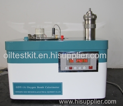 Calorific Value NCV Tester Oxygen Bomb Calorimeter