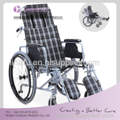 New style manufacturer aluminum electric wheelchair for disabled people in rehabilitation therapy supplies with CE/ISO