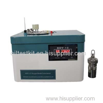 Automatic Oxygen Bomb Calorimeter for Measuring Calorific Value