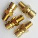 DME threaded copper male plug fittings for coolant water