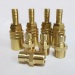 DME threaded copper male plug fittings for coolant water