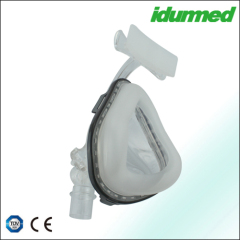 Silicone Full Face / Nasal Mask With Headgear