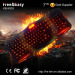 Led gaming keyboard for gamer