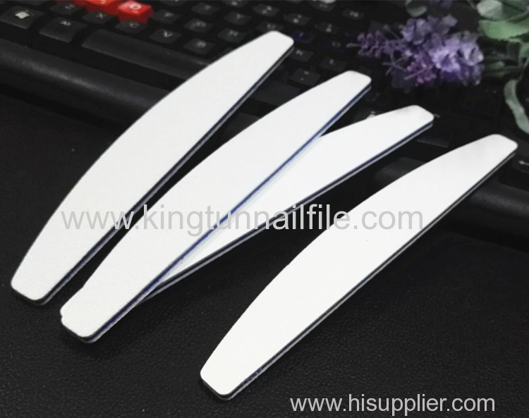 high quality zebra nail file professional emery board