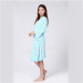 Apparel&Fashion Underwear&Nightwear Sleepwear&Pajamas Women's Kimono Robe Knee Length Sleepwear Short Bamboo Robe