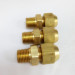 Thread pipe fitting brass male pipe adapter