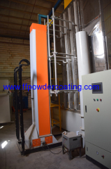 powder coating station with mono cyclone