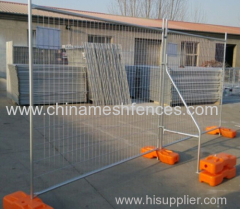 Australia Standard Galvanized construction site temporary fencing