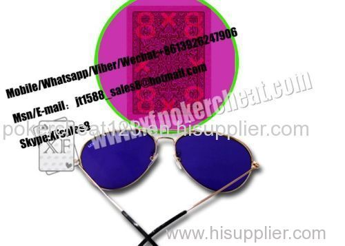 Vintage And Fashionable Invisible Sunglasses For Marked Playing Cards