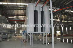 Complete powder coating plant