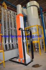 mono cyclone powder coating chamber