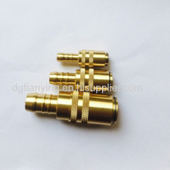 Hasco mold components China manufacturer brass mold coolant quick coupling