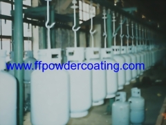 LPG tank powder coating line