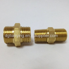 Plumbing Material Male Thread Reducing Nipple Water Brass Fitting