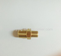 Plumbing Material Male Thread Reducing Nipple Water Brass Fitting