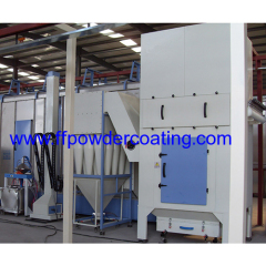 Electrostatic powder coating plant