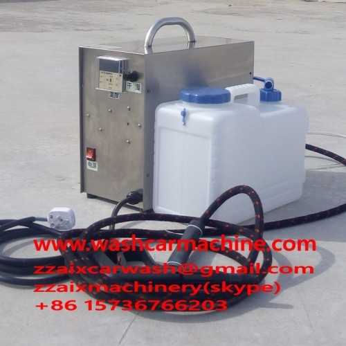 3kw portable commercial car wash equipment steam car wash machine