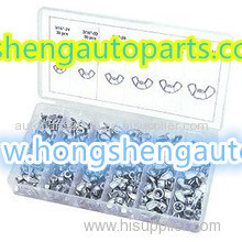 150pcs imperial wing nut kits