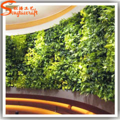 Garden vertical green wall hanging ornament artificial grass wall for garden