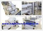 Tissue Paper Napkin Making Machine With Embossing And Folding Process