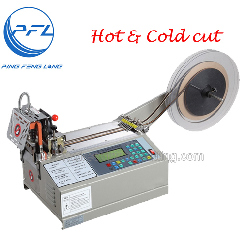 Hot and cold knives tape cutting machine