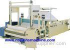 Full Automatic Paper Roll Slitting Rewinding Machine For Napkin / Facial Tissue