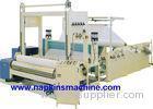 Full Automatic Paper Roll Slitting Rewinding Machine For Napkin / Facial Tissue