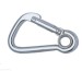 ASYMETRIC SNAP HOOK AISI316 WITH FLAT NOSE AND EYELET