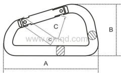 SNAP HOOK AISI 316