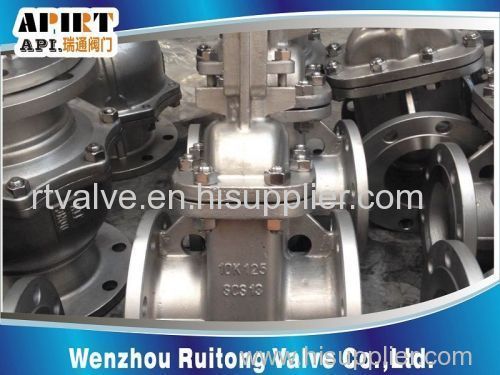 JIS flanged gate valve 10K