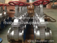 JIS stainless steel gate valve 10K