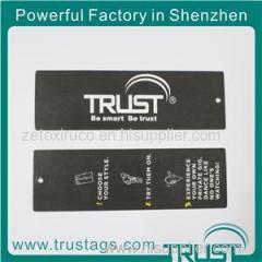 Factory Price/on Sale/ Hang Clothing Tag Made By Paper/pvc