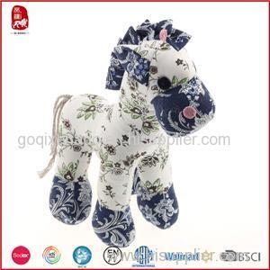 Chinese Blue And White Porcelain Horse
