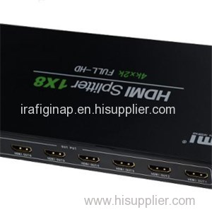 8 Port HDMI Splitter Full HD 1X8 Hub 4k