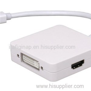 Mini DP to HDMI+VGA+DVI converter cable