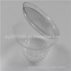 Round Plastic Salad Box