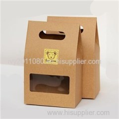 Paper Food Box With Handle