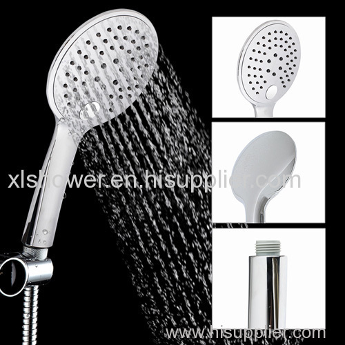 With Switch 3 Functions Hand Shower Head Ultra Thin Bathroom Accessories