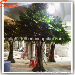 Large factory sale artificial branches banyan tree for hotel decoration