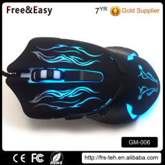 OEM LED custom 6d optical gaming mouse