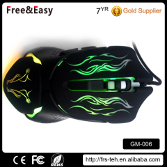 OEM LED custom 6d optical gaming mouse