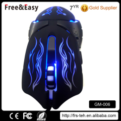 OEM LED custom 6d optical gaming mouse