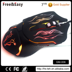 OEM LED custom 6d optical gaming mouse