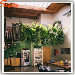 Artificial plants wall for hotel garden