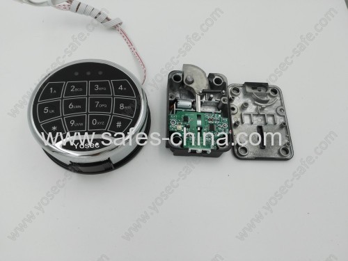 High security Motorized swing bolt safe lock with time delay function E-239