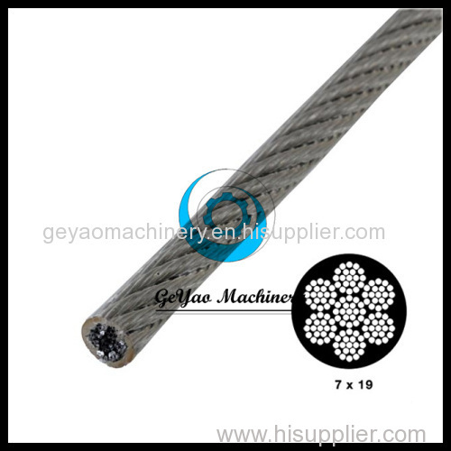 Vinyl Coated Galvanized Steel Cable 7x19-Aircraft Cable(Linear Foot)