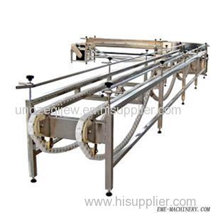 Living Poultry Cage Collection Automatic Conveyor