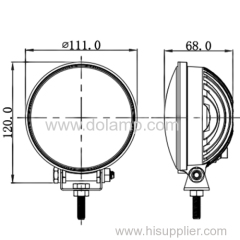 21W LED Work Lamp LED Work Light LED Worklamp LED Worklight